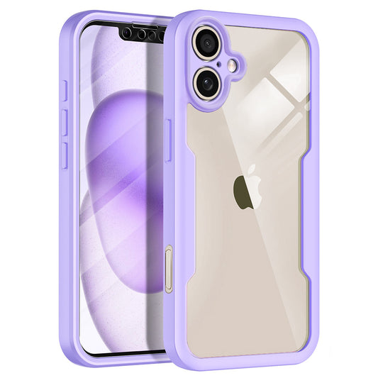 Puzdro pre Apple iPhone 17, Techsuit, ColorVerse 360, Fialové
