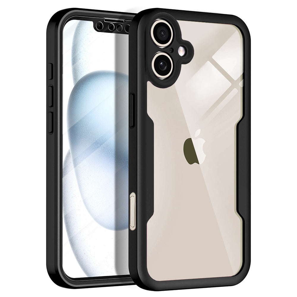 Puzdro pre Apple iPhone 17, Techsuit, ColorVerse 360, Čierne