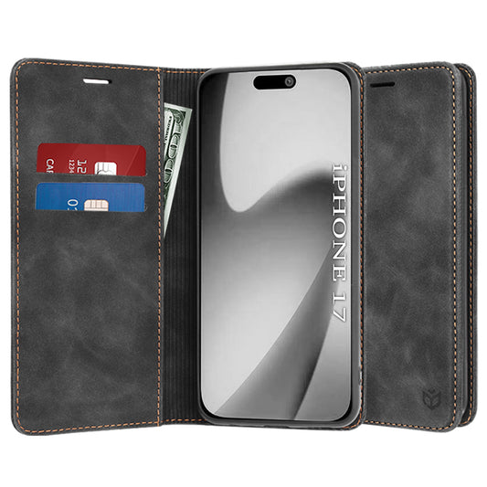 Puzdro pre Apple iPhone 17, Techsuit, Confy, Čierne