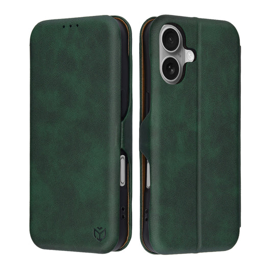 Puzdro pre Apple iPhone 17, Techsuit, Safe Wallet Plus, Zelená