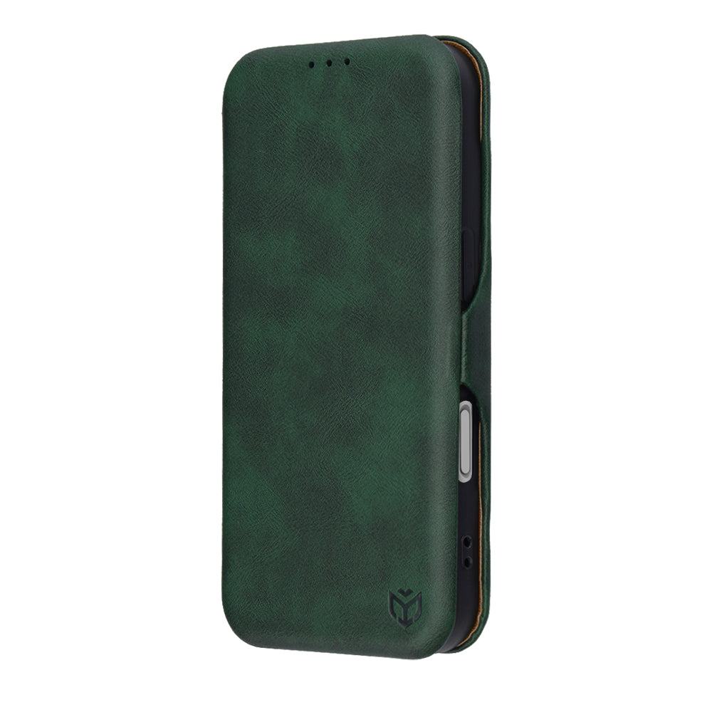 Puzdro pre Apple iPhone 17, Techsuit, Safe Wallet Plus, Zelená