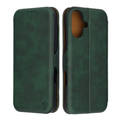Puzdro pre Apple iPhone 17, Techsuit, Safe Wallet Plus, Zelená
