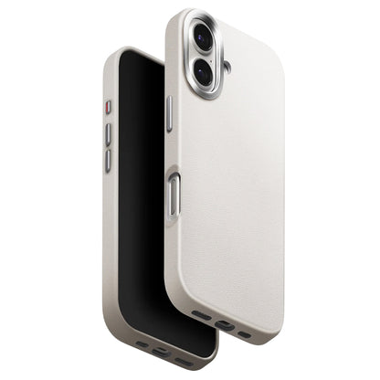 Case for Apple iPhone 17, UNIQ, Lyden Leatherette, Gray