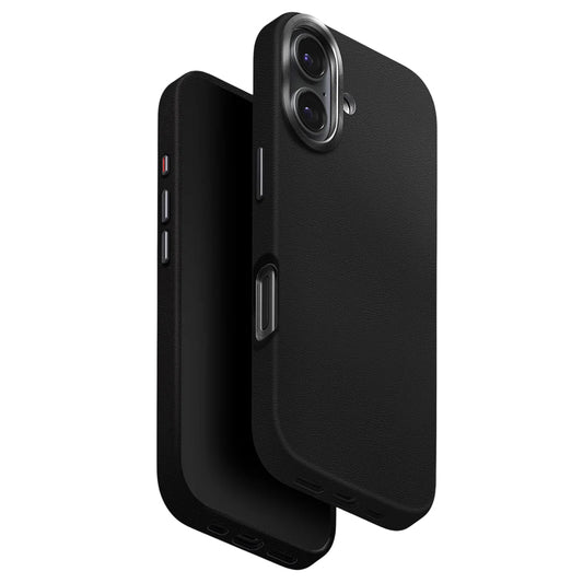 Puzdro pre Apple iPhone 17, UNIQ, Lyden Leatherette, Čierne