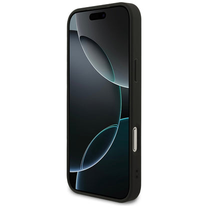 Puzdro pre Apple iPhone 18 Pro / 17 Pro, Guess, 4G Classic Logo, Čierne