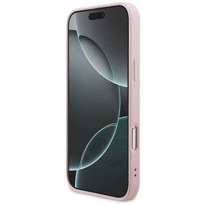 Puzdro pre Apple iPhone 18 Pro / 17 Pro, Guess, 4G Classic Logo, Ružové