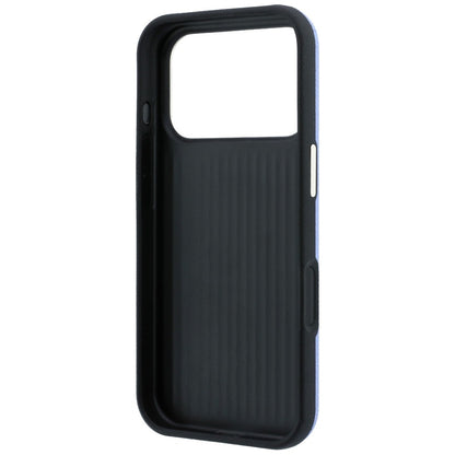 Puzdro pre Apple iPhone 18 Pro / 17 Pro, Guess, Štruktúrované veľké živicové logo, modré