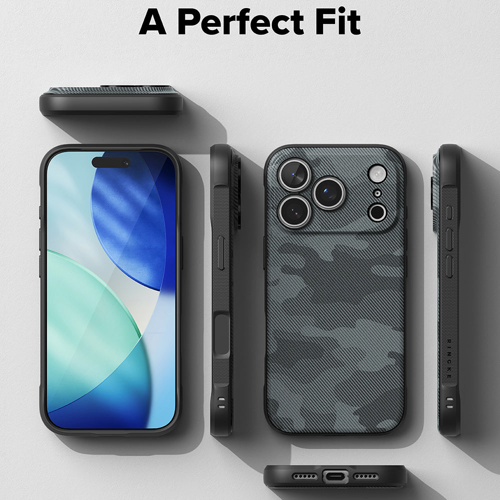 Case for Apple iPhone 18 Pro / 17 Pro, Ringke, Onyx, Camouflage