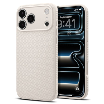 Puzdro pre Apple iPhone 18 Pro / 17 Pro, Spigen, Liquid Air, Béžová ACS12152