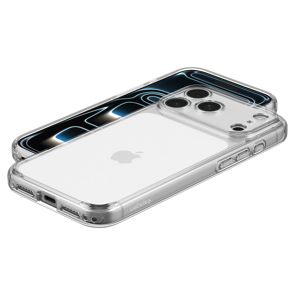 Puzdro pre Apple iPhone 18 Pro / 17 Pro, Spigen, Ultra Hybrid, Priehľadné ACS12153