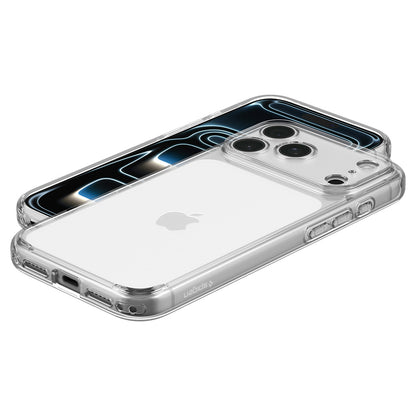 Puzdro pre Apple iPhone 18 Pro / 17 Pro, Spigen, Ultra Hybrid, Priehľadné ACS12153