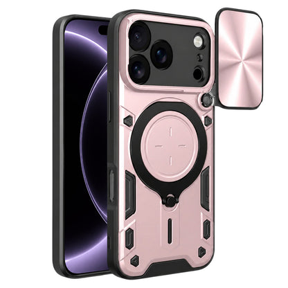 Puzdro pre Apple iPhone 18 Pro / 17 Pro, Techsuit, CamGuard Pro, Ružovo zlaté