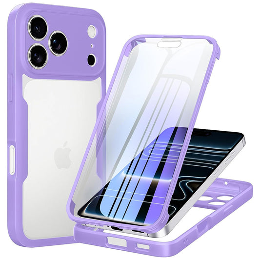 Puzdro pre Apple iPhone 18 Pro / 17 Pro, Techsuit, ColorVerse 360, Fialová