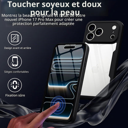 Puzdro pre Apple iPhone 18 Pro / 17 Pro, Techsuit, ColorVerse 360, Čierne