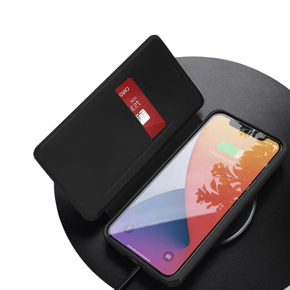 Puzdro pre Apple iPhone 18 Pro / 17 Pro, Techsuit, Magskin Book, Čierne