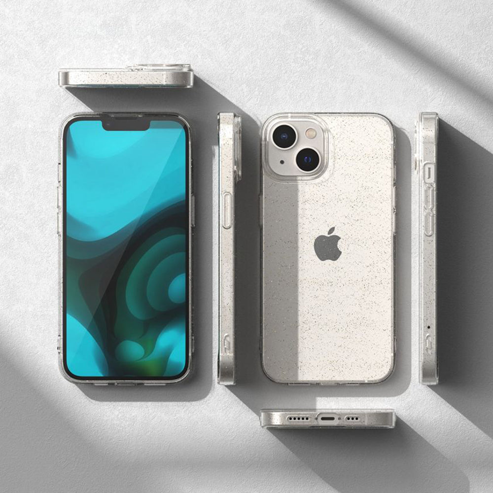Puzdro pre Apple iPhone 18 Pro / 17 Pro, Techsuit, SparkleSkin, Priehľadné