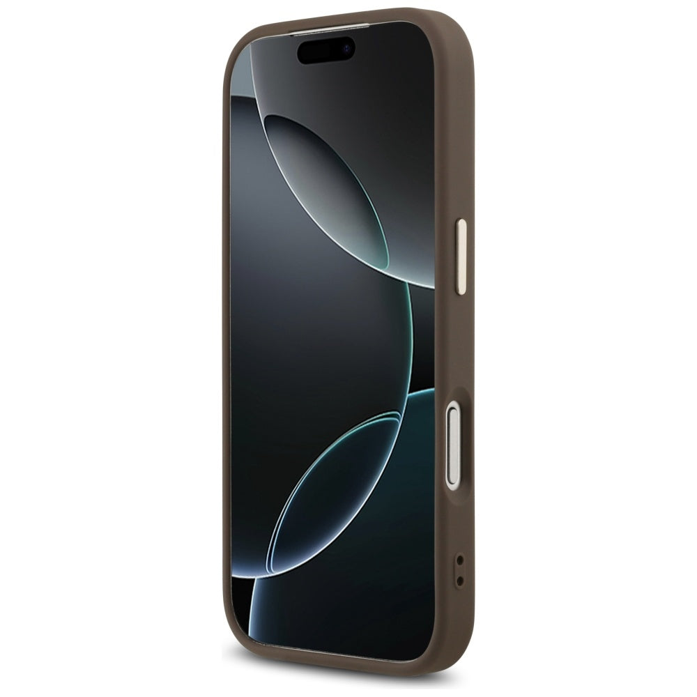 Puzdro pre Apple iPhone 18 Pro Max / 17 Pro Max, Guess, 4G Big Classic Logo, Hnedé