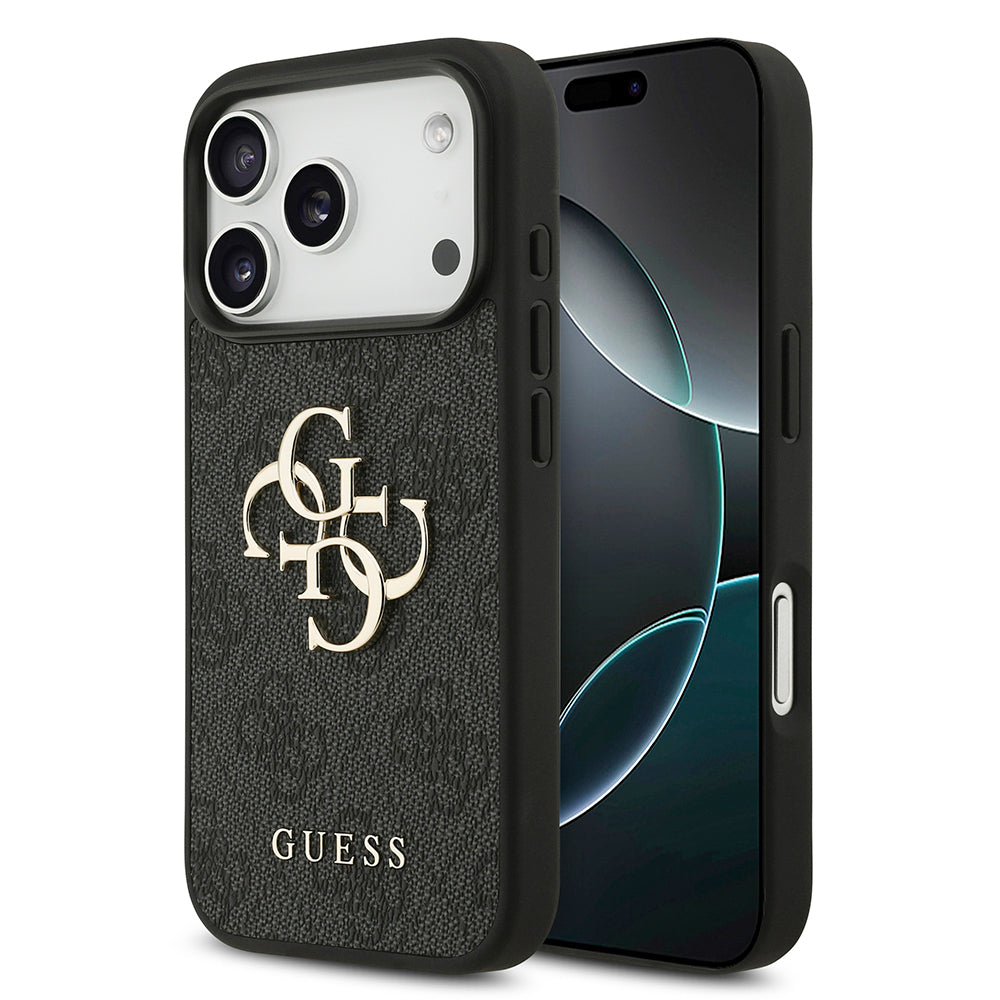 Puzdro pre Apple iPhone 18 Pro Max / 17 Pro Max, Guess, 4G Big Logo, Čierne