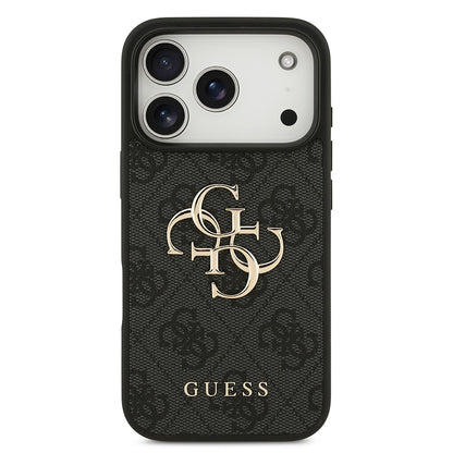 Puzdro pre Apple iPhone 18 Pro Max / 17 Pro Max, Guess, 4G Big Logo, Čierne