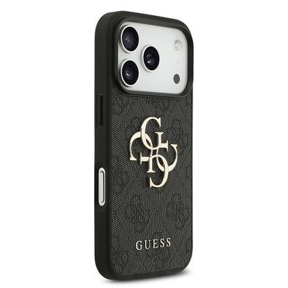 Puzdro pre Apple iPhone 18 Pro Max / 17 Pro Max, Guess, 4G Big Logo, Čierne