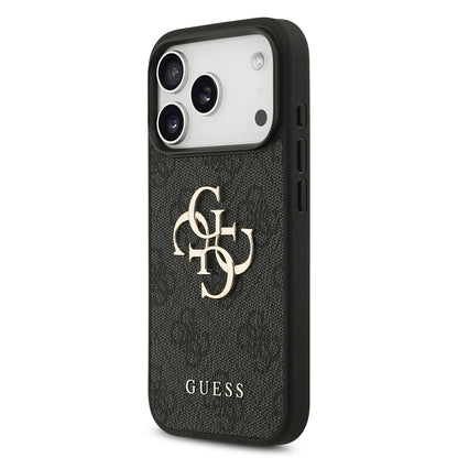 Puzdro pre Apple iPhone 18 Pro Max / 17 Pro Max, Guess, 4G Big Logo, Čierne