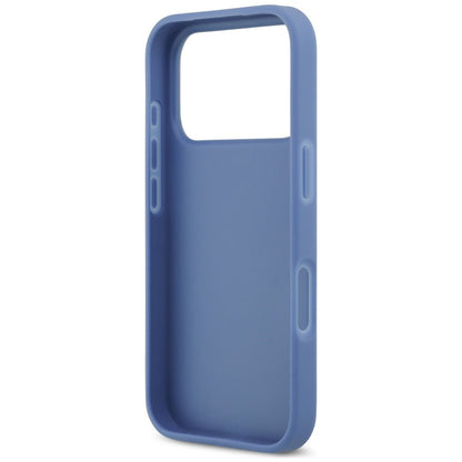 Puzdro na Apple iPhone 18 Pro Max / 17 Pro Max, Guess, 4G Double Card Triangle, modré