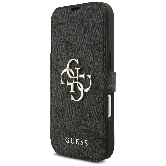 Puzdro pre Apple iPhone 18 Pro Max / 17 Pro Max, Guess, 4G kovové logo, čierne