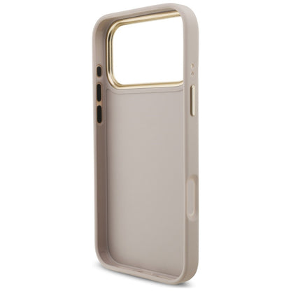 Puzdro pre Apple iPhone 18 Pro Max / 17 Pro Max, Guess, Big 4G Classic Logo & Big Strap Metal Buttons, ružové