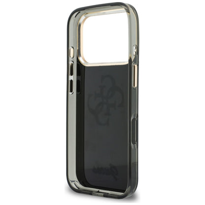 Puzdro pre Apple iPhone 18 Pro Max / 17 Pro Max, Guess, IML 4G Metal Script, Čierne