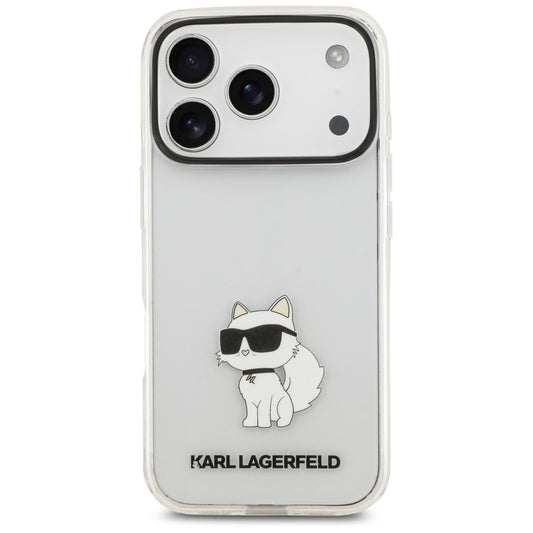 Puzdro na Apple iPhone 18 Pro Max / 17 Pro Max, Karl Lagerfeld, IML Choupette NFT, priehľadné