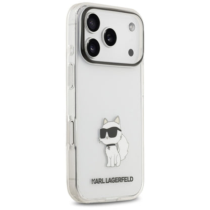 Puzdro na Apple iPhone 18 Pro Max / 17 Pro Max, Karl Lagerfeld, IML Choupette NFT, priehľadné