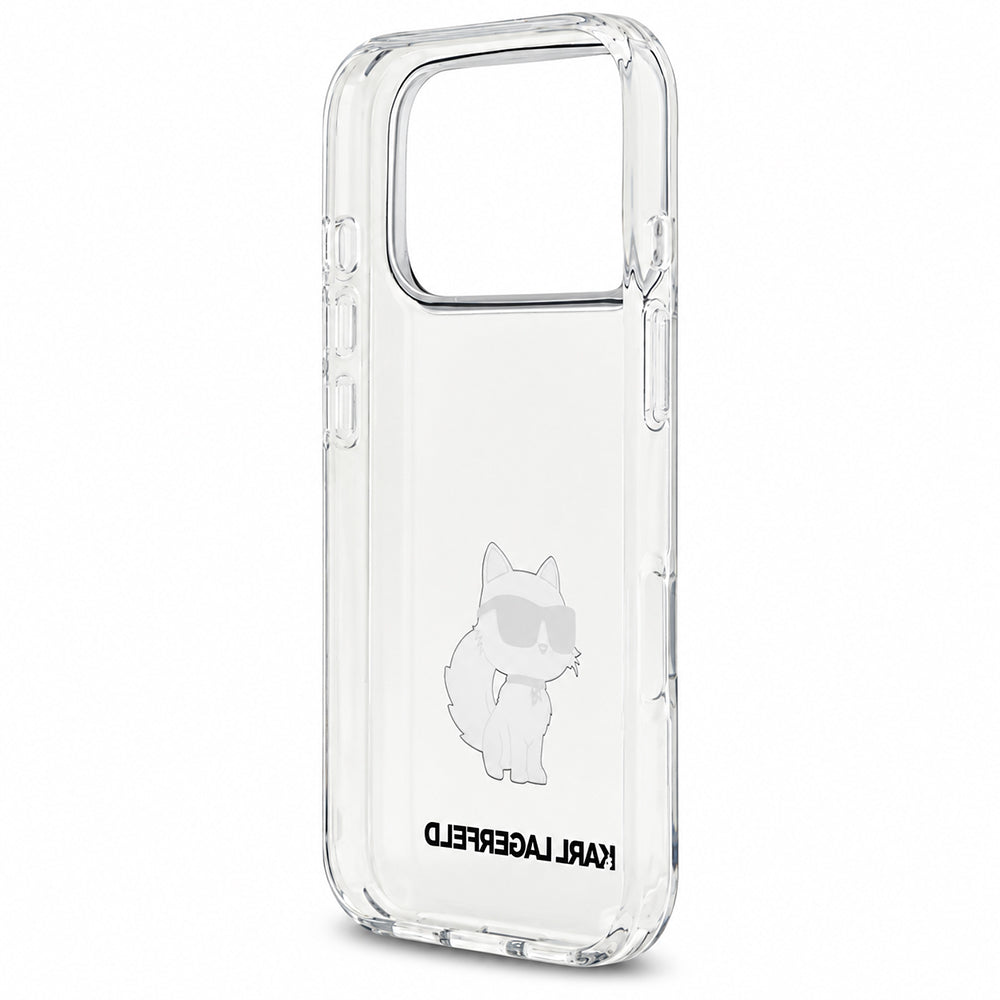 Puzdro na Apple iPhone 18 Pro Max / 17 Pro Max, Karl Lagerfeld, IML Choupette NFT, priehľadné