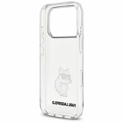 Puzdro na Apple iPhone 18 Pro Max / 17 Pro Max, Karl Lagerfeld, IML Choupette NFT, priehľadné