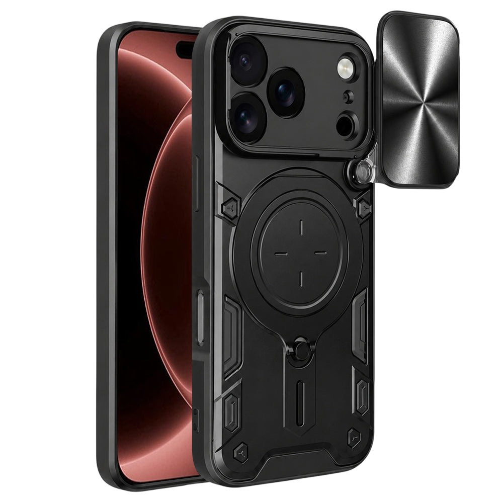 Puzdro pre Apple iPhone 18 Pro Max / 17 Pro Max, Techsuit, CamGuard Pro, Čierne
