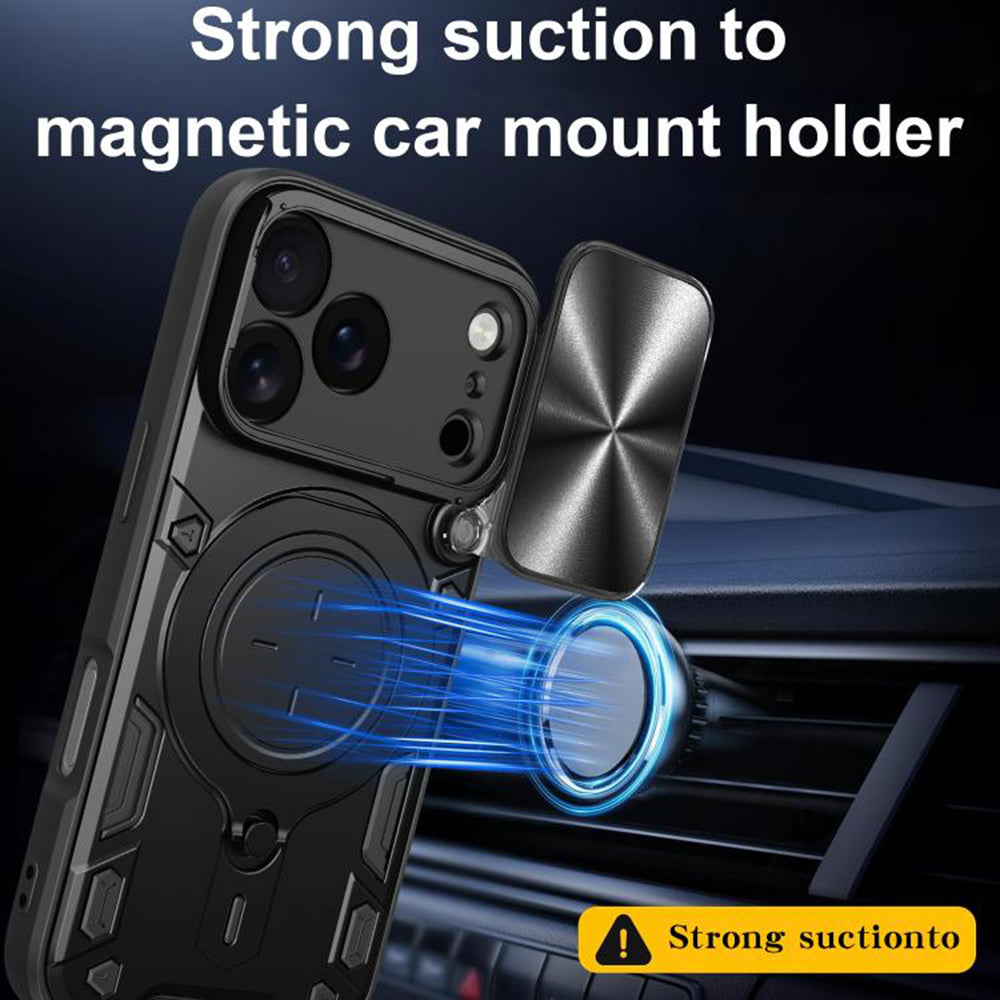 Puzdro pre Apple iPhone 18 Pro Max / 17 Pro Max, Techsuit, CamGuard Pro, Čierne