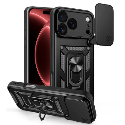 Puzdro pre Apple iPhone 18 Pro Max / 17 Pro Max, Techsuit, CamShield, Čierne