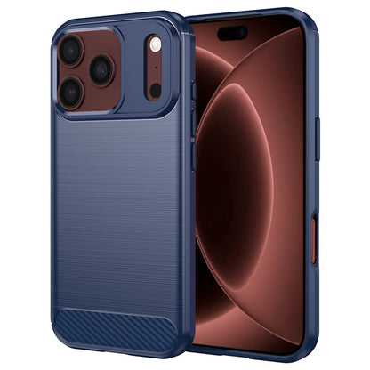 Puzdro pre Apple iPhone 18 Pro Max / 17 Pro Max, Techsuit, Karbón, Modrá
