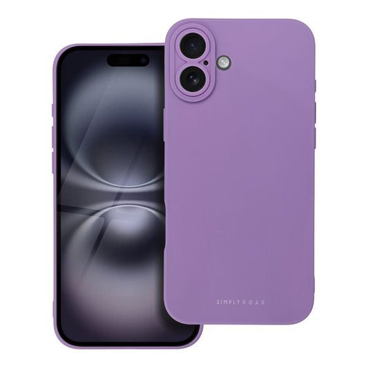 Puzdro pre Apple iPhone 16 Plus, OEM, Roar Luna, Fialové