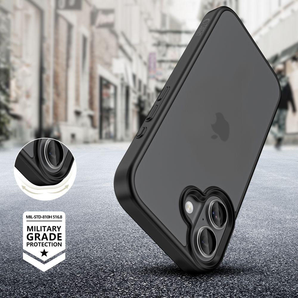Puzdro pre Apple iPhone 17, Tech-Protect, Magmat, Matná Čierna