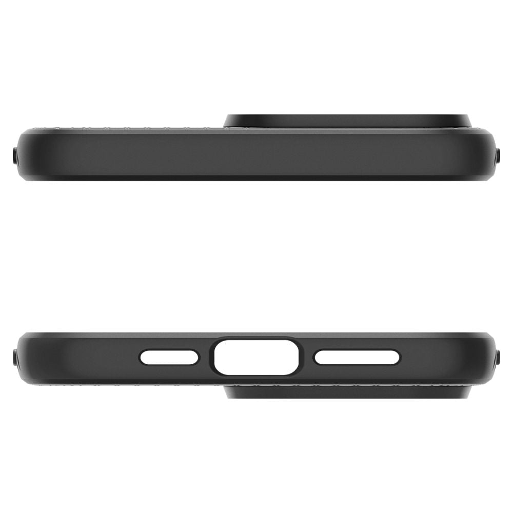 Puzdro pre Apple iPhone 15 Pro, Spigen, Liquid Air Matte, čierne ACS06704 