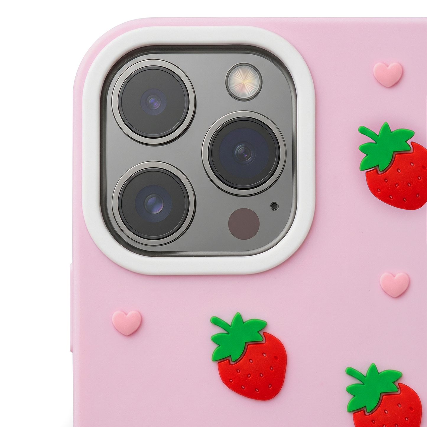 Puzdro pre Apple iPhone 16 Pro Max, OEM, Jahoda, Ružová