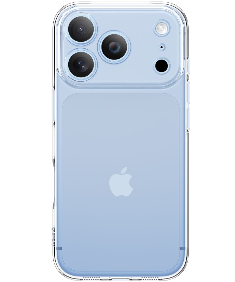 Puzdro pre Apple iPhone 18 Pro Max / 17 Pro Max, Tech-Protect, Flexair s ochranným sklom, priehľadné