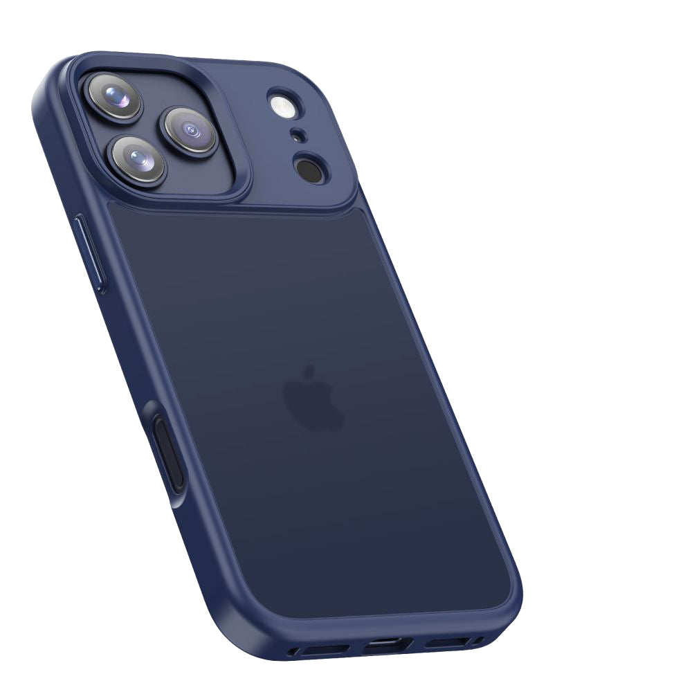 Case for Apple iPhone 17 Pro Max, Tech-Protect, Magmat, Matte Navy Blue