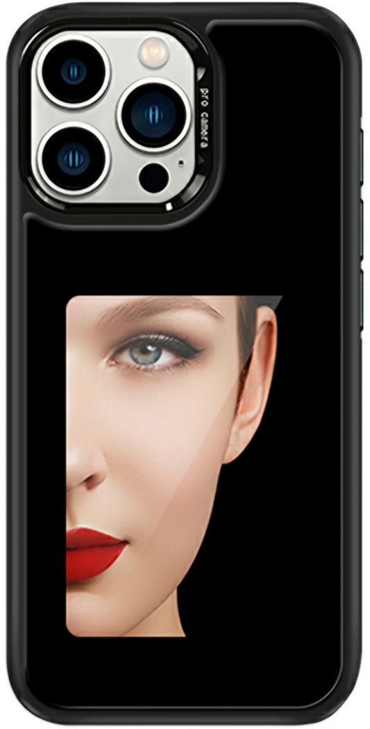 Puzdro pre Apple iPhone 15 Pro, OEM, prispôsobený E-Ink displej (4 palce), čierne