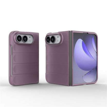 Puzdro na Apple iPhone Duo, Techsuit, Magic Shield, fialové