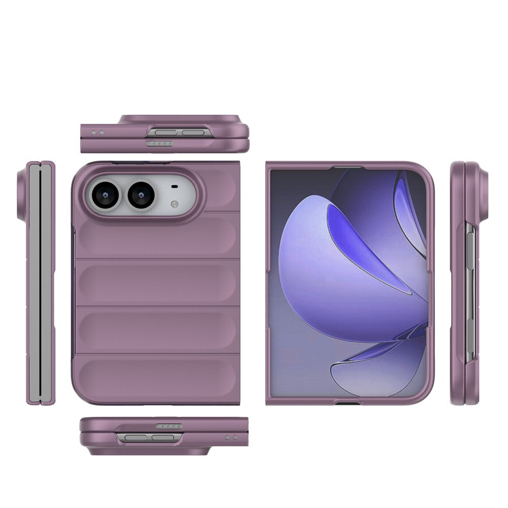 Puzdro na Apple iPhone Duo, Techsuit, Magic Shield, fialové