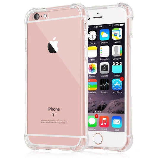 Puzdro pre Apple iPhone SE (2016) / 5 / 5s, Techsuit, Odolné proti nárazom, Priehľadné