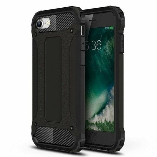 Obal na Apple iPhone SE (2022) / SE (2020) / 8 / 7, Techsuit, Hybrid Armor, čierny
