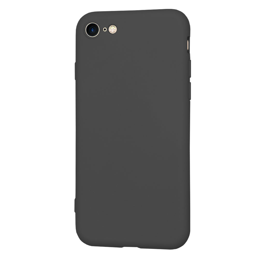 Obal na Apple iPhone SE (2022) / SE (2020) / 8 / 7, Techsuit, SoftFlex, čierny