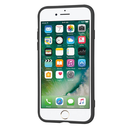 Obal na Apple iPhone SE (2022) / SE (2020) / 8 / 7, Techsuit, SoftFlex, čierny